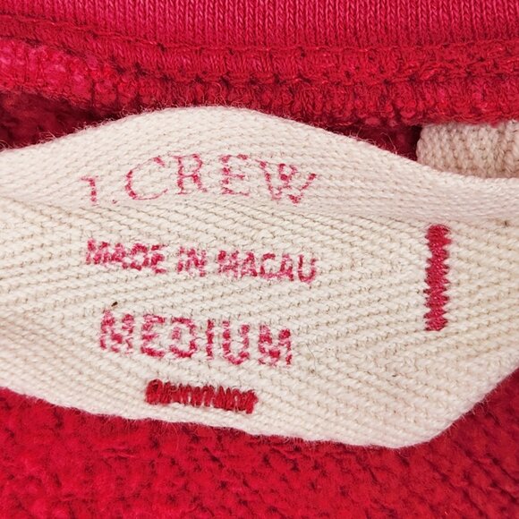 J Crew Women's Pullover Hoodie V Neck Size Med - Picture 3 of 6